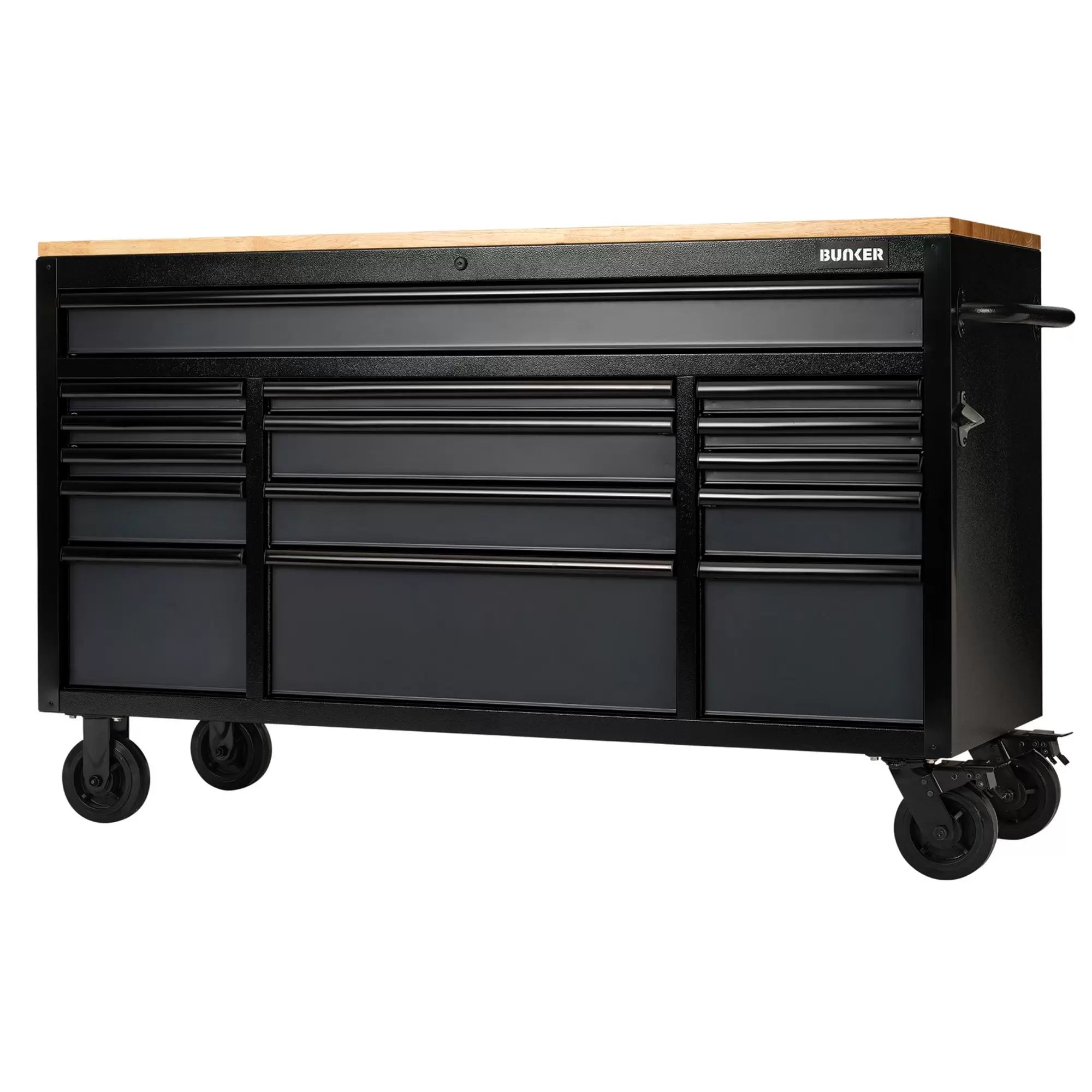 Draper Tools - 08238 - 61" 15 DRAWER TROLLEY GREY