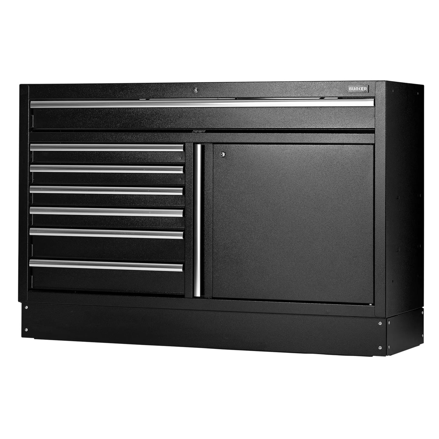 Draper Tools - 08437 - BUNKER Modular Floor Cabinet, 7 Drawer, 1360mm