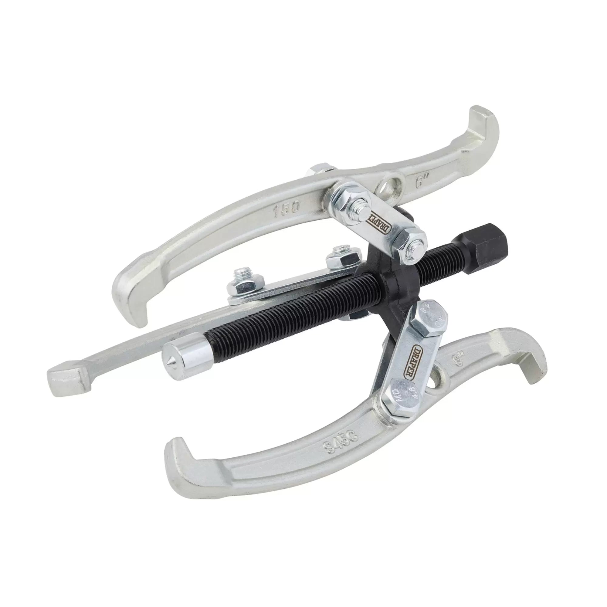 Draper Tools - 08442 - Triple Leg Reversible Puller, 120mm Reach x 150mm Spread
