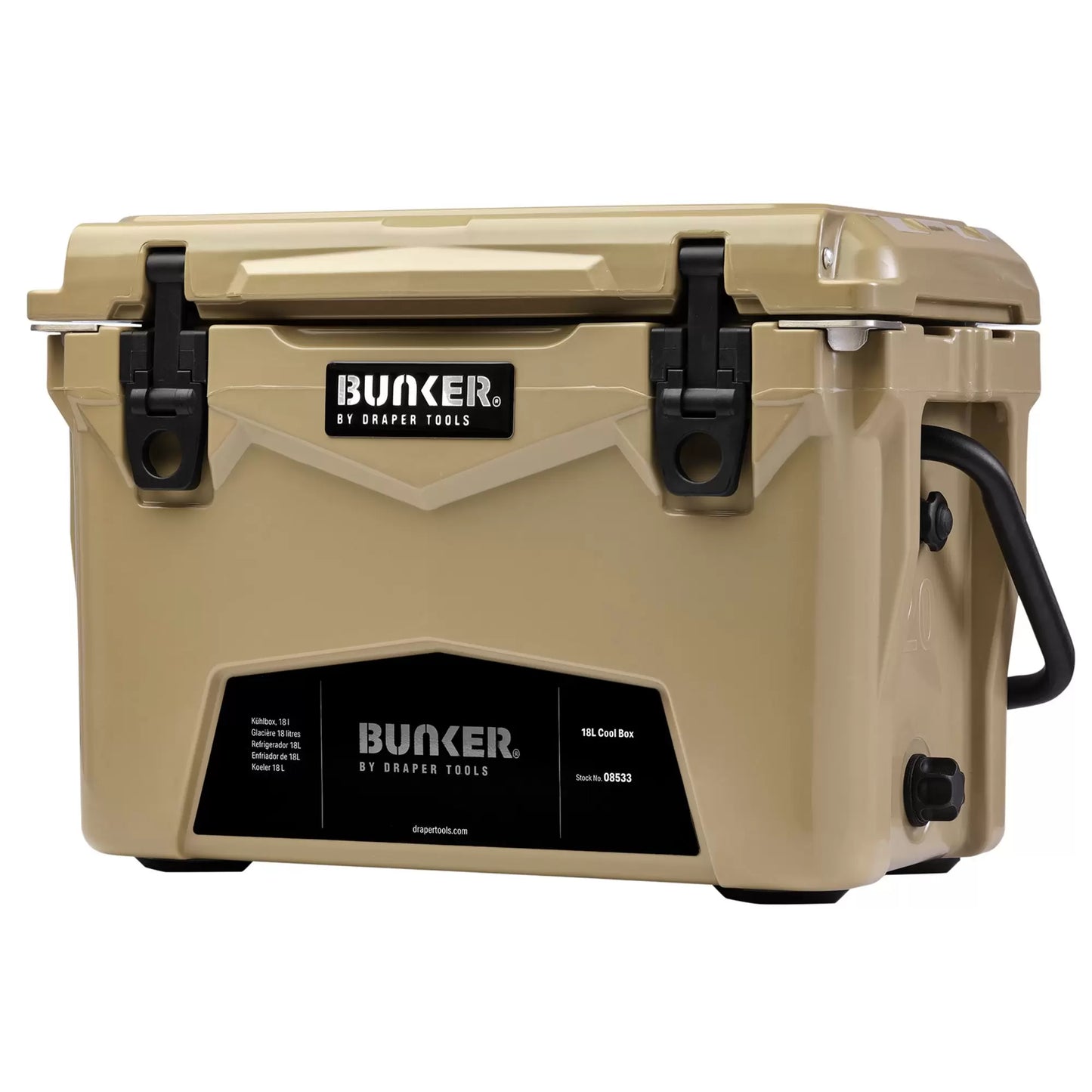 Draper Tools - 08533 - BUNKER Cool Box, 18L