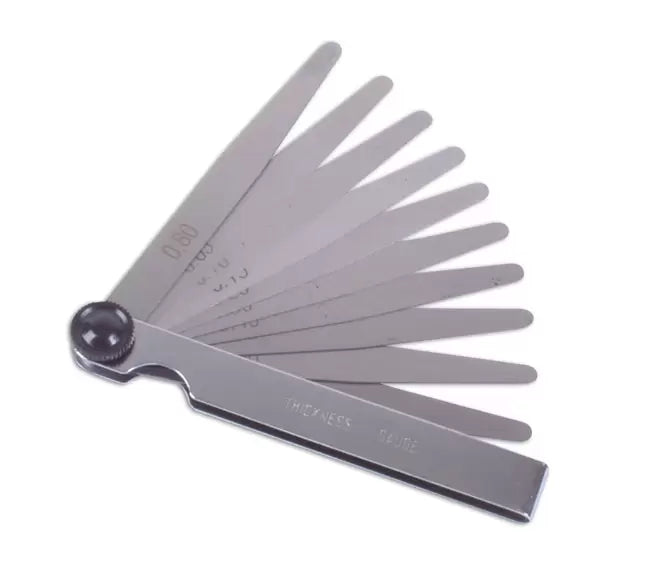 Laser - 0869 - Metric Feeler Gauge - 10 Blades