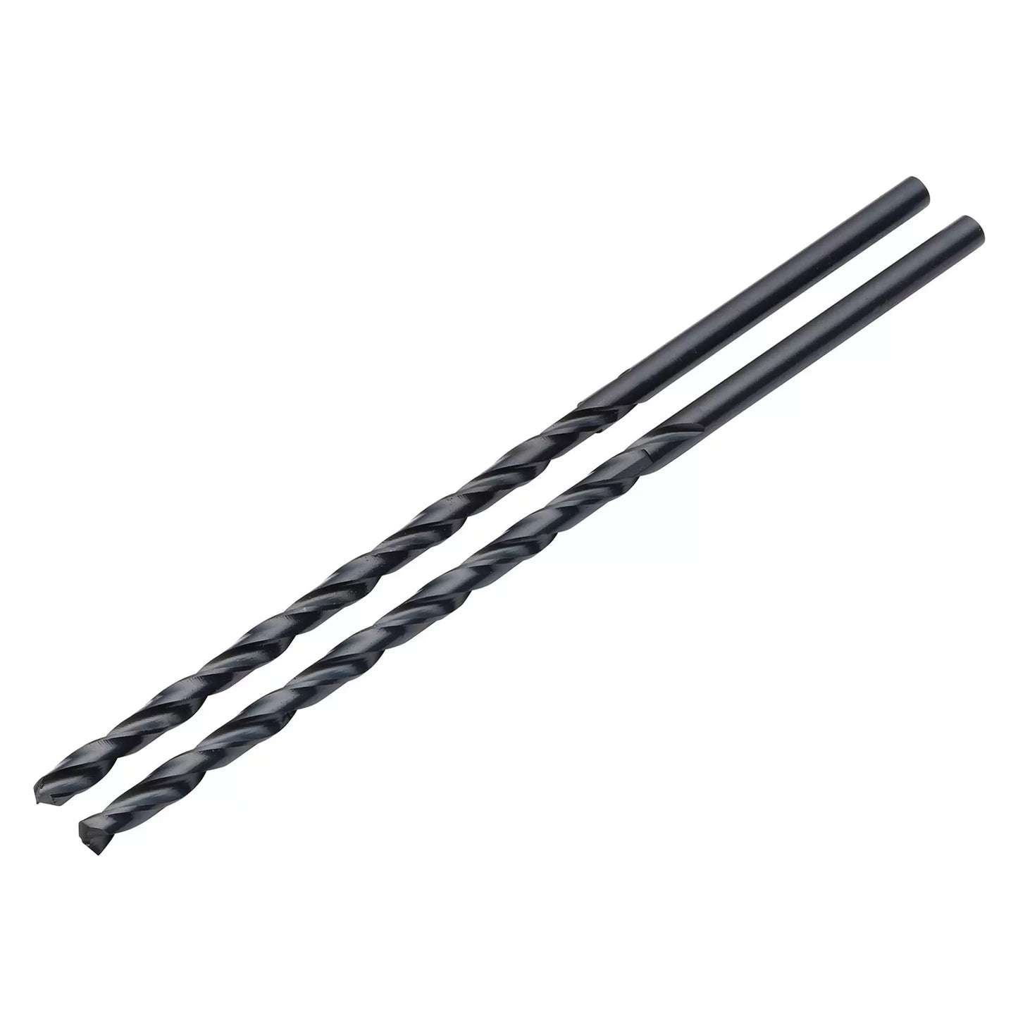Draper Tools - 08789 - Black HSS Long Drill Bit 4 x 119mm (Pack of 2)