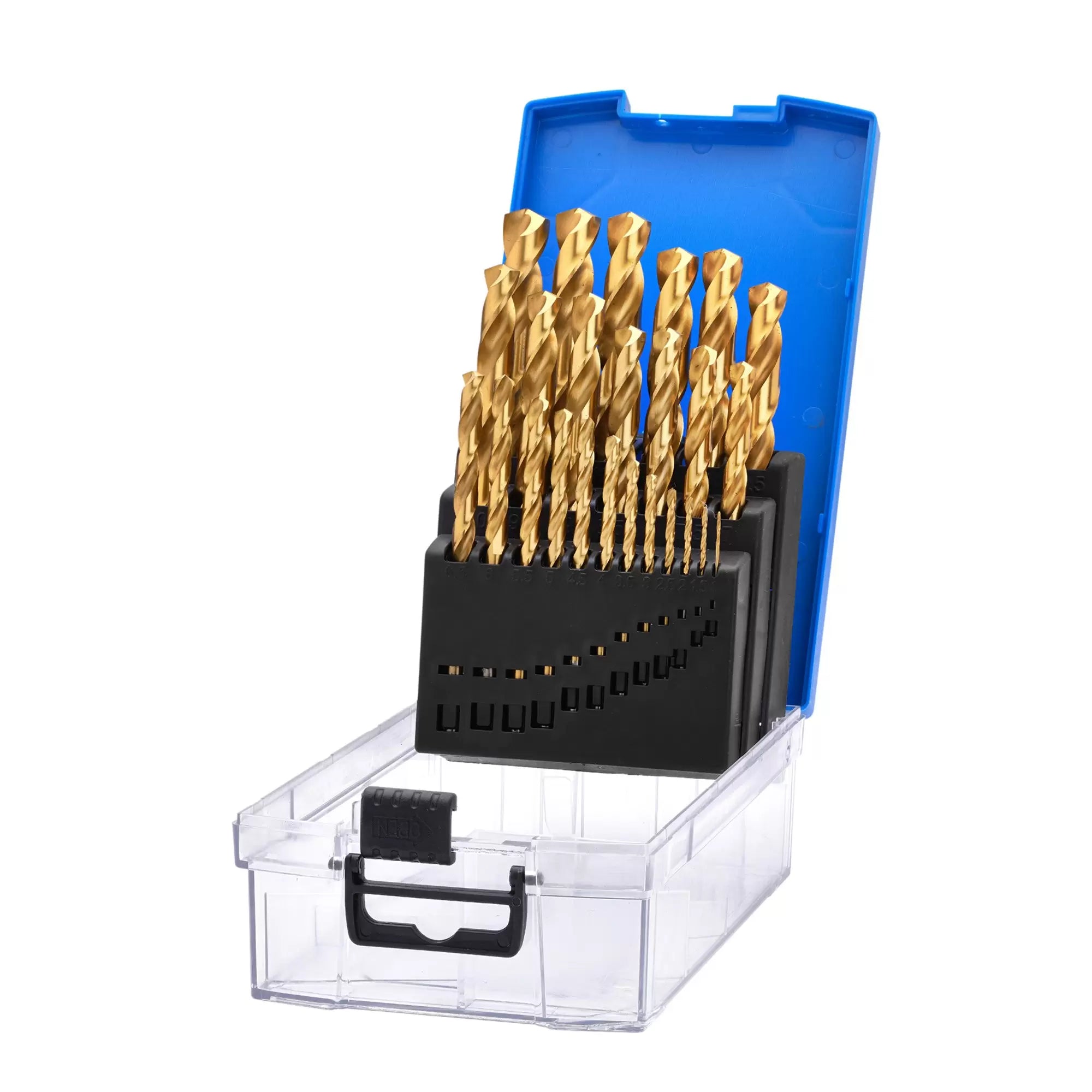 Draper Tools - 08886 - HSS Titanium Nitride Coated Drill Bit Set (25 Piece)
