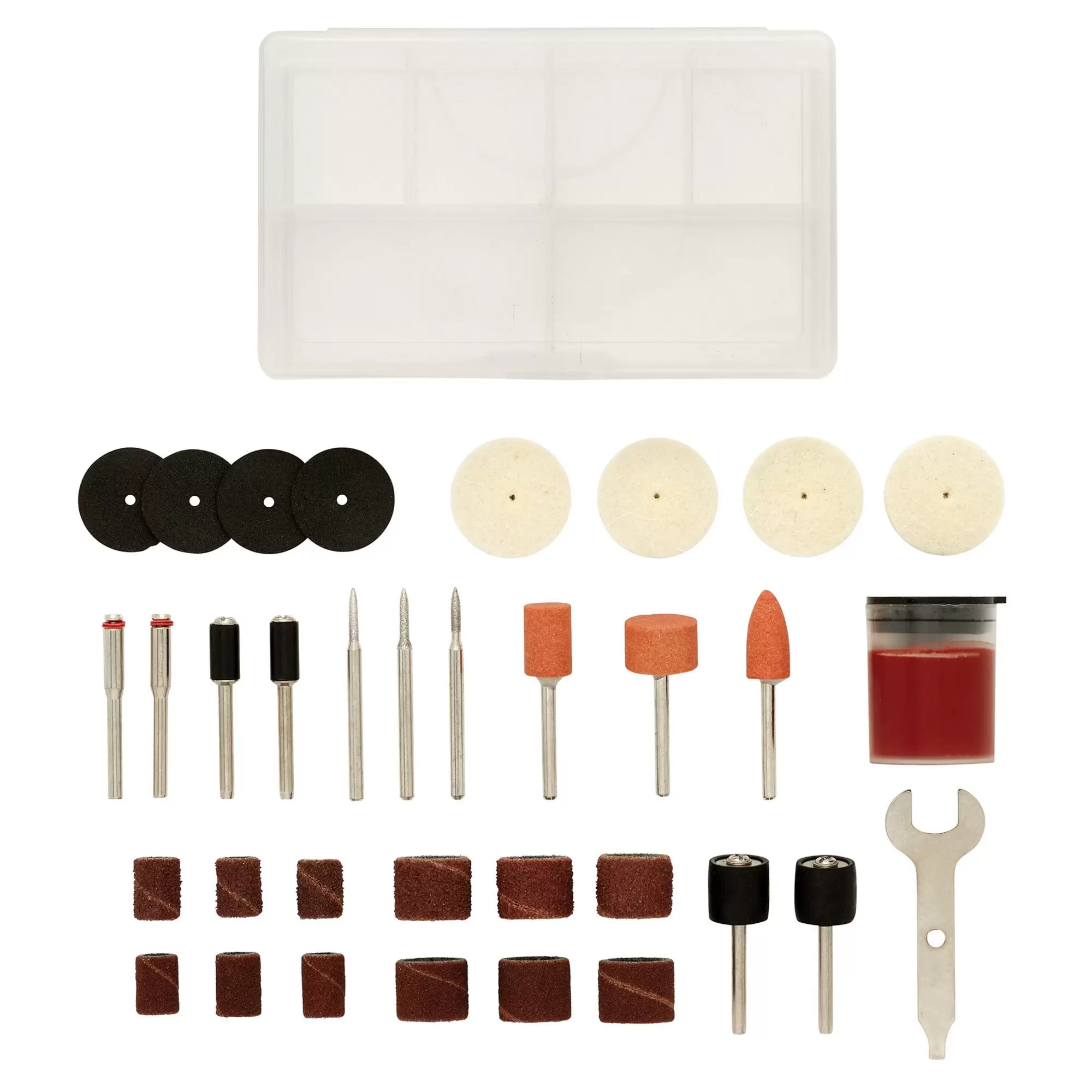 Draper Tools - 08954 - Accessories Set for D20 Engraver/Grinder (32 Piece)