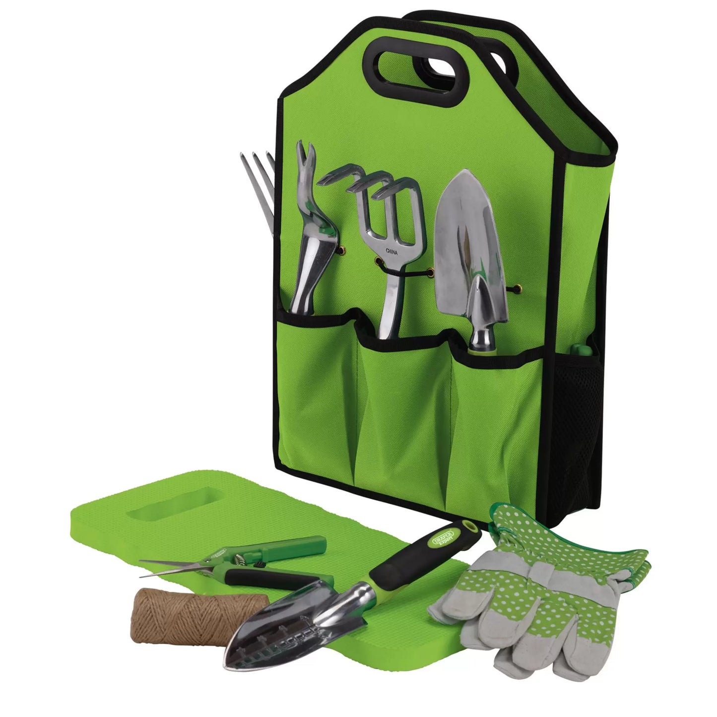 Draper Tools - 08998 - Draper Expert Aluminium Garden Tool Set with Storage Bag (11 Piece)