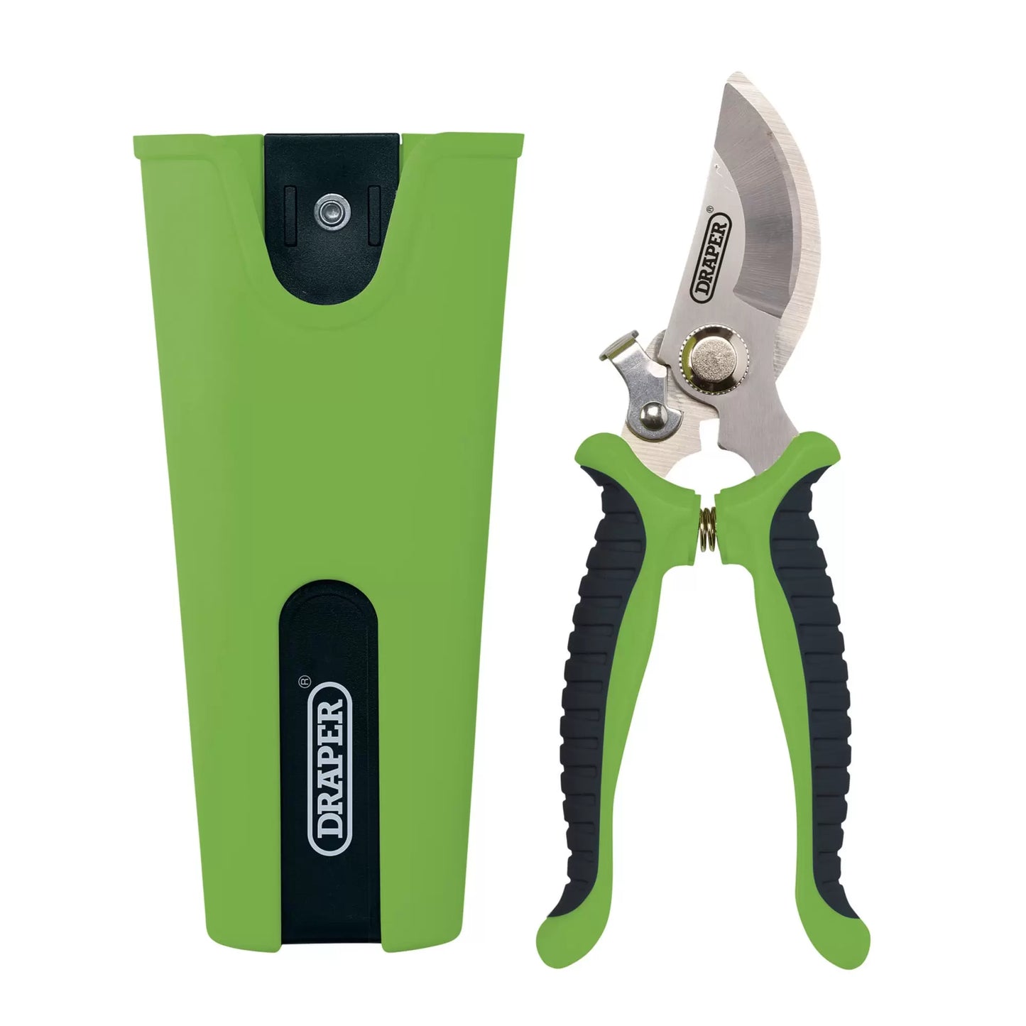 Draper Tools - 09007 - Bypass Secateurs and Holster Set, 190mm (2 Piece)