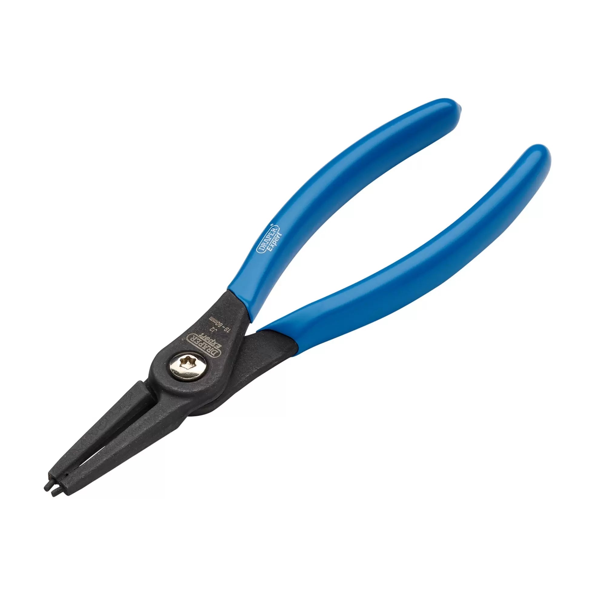 Draper Tools - 09017 - Draper Expert Straight Tip Internal Circlip Pliers, J2, 180mm