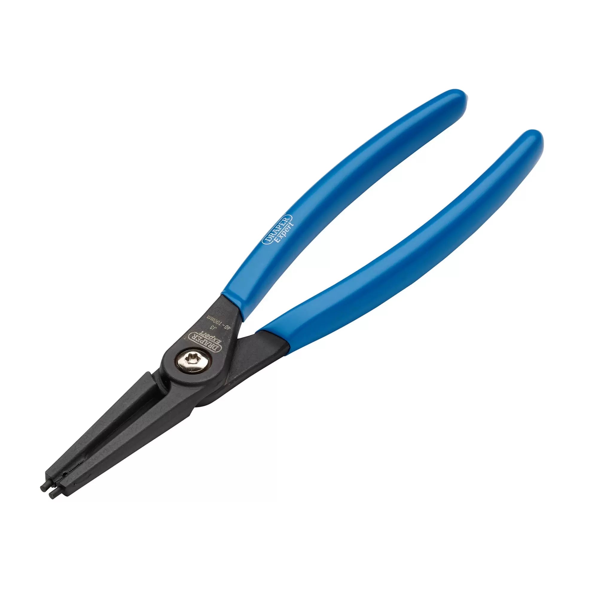 Draper Tools - 09024 - Draper Expert Straight Tip Internal Circlip Pliers, J3, 225mm