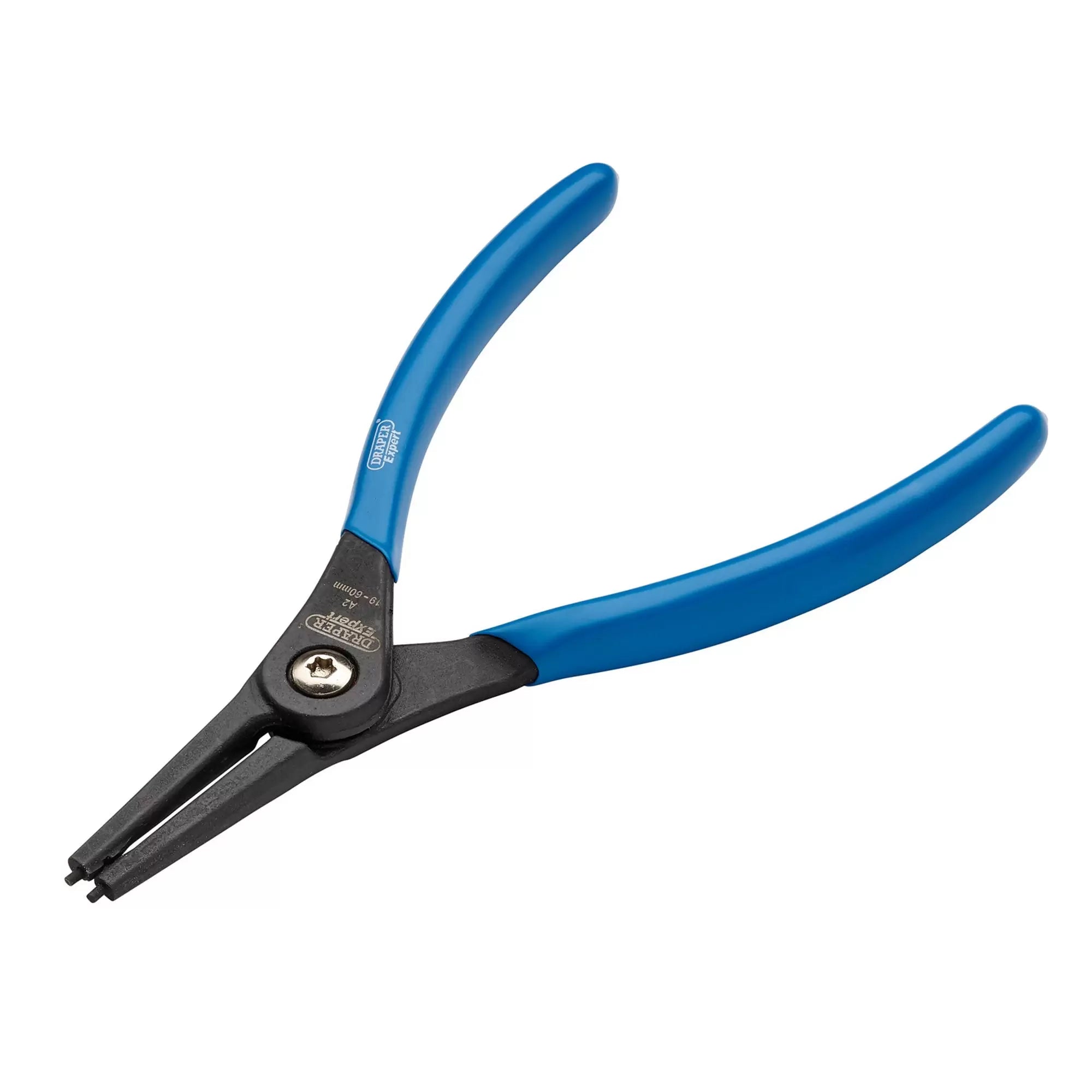 Draper Tools - 09037 - Draper Expert Straight Tip External Circlip Pliers, A2, 180mm