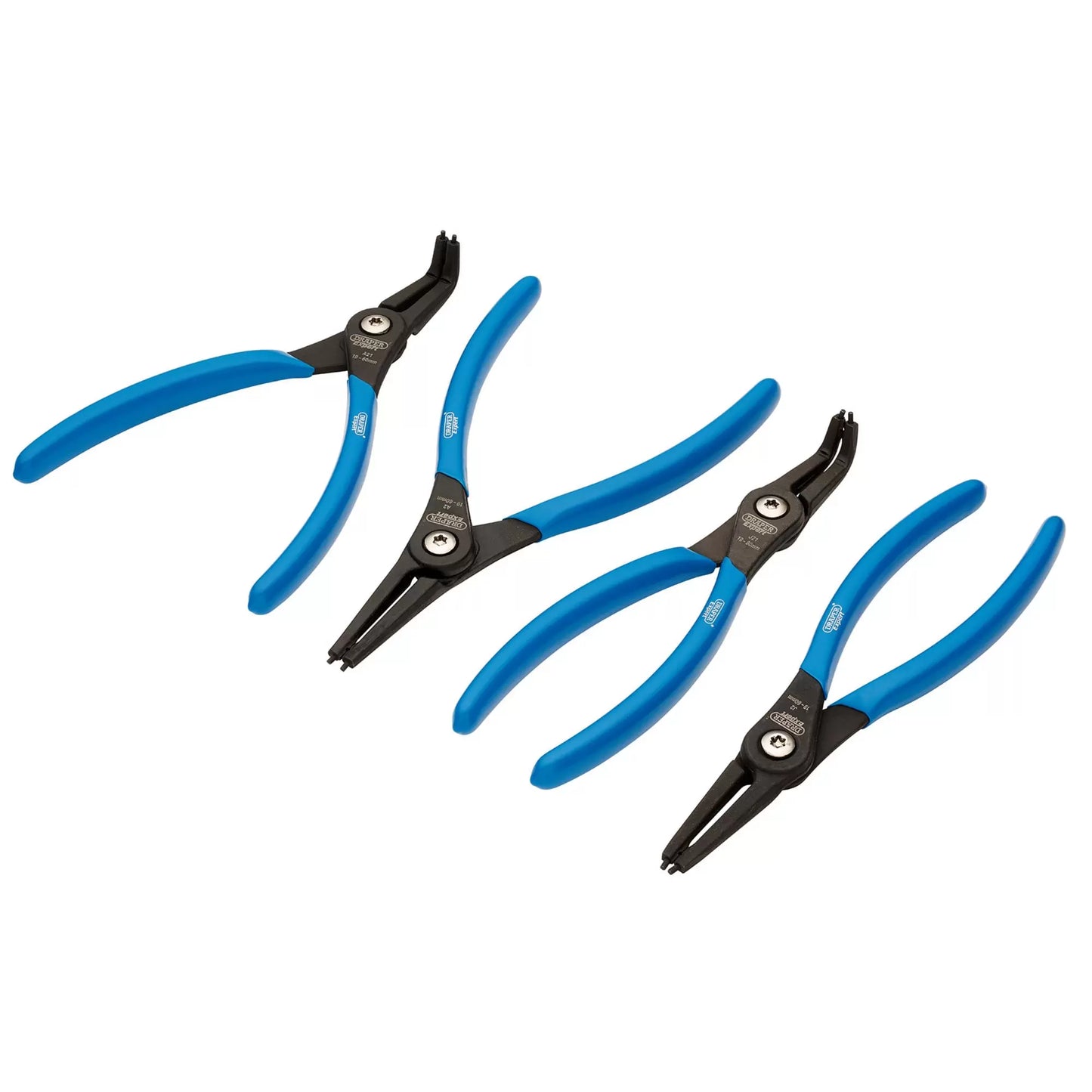 Draper Tools - 09063 - Draper Expert Internal and External Circlip Pliers Set (4 Piece)