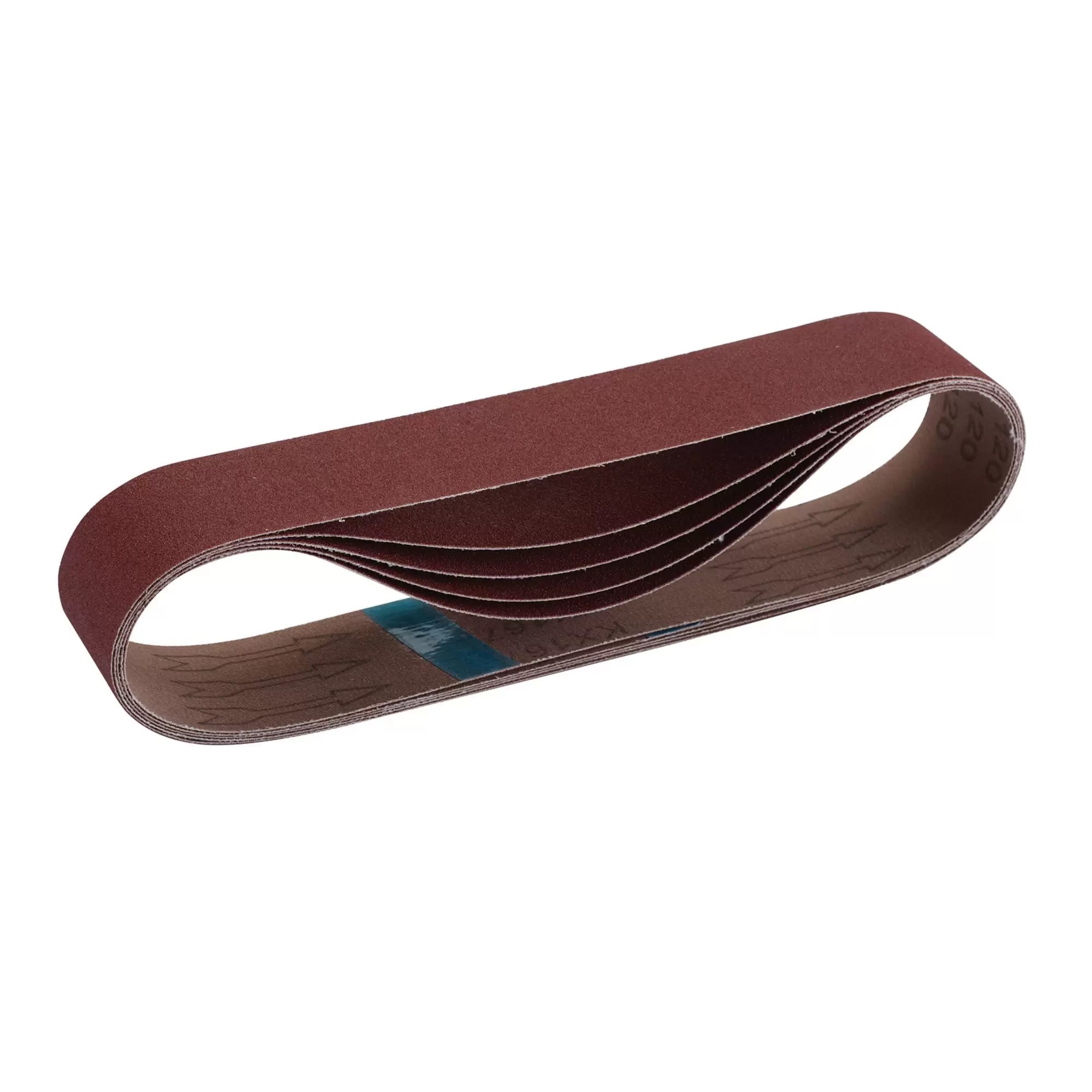 Draper Tools - 09218 - Cloth Sanding Belt, 50 x 686mm, 120 Grit (Pack of 5)