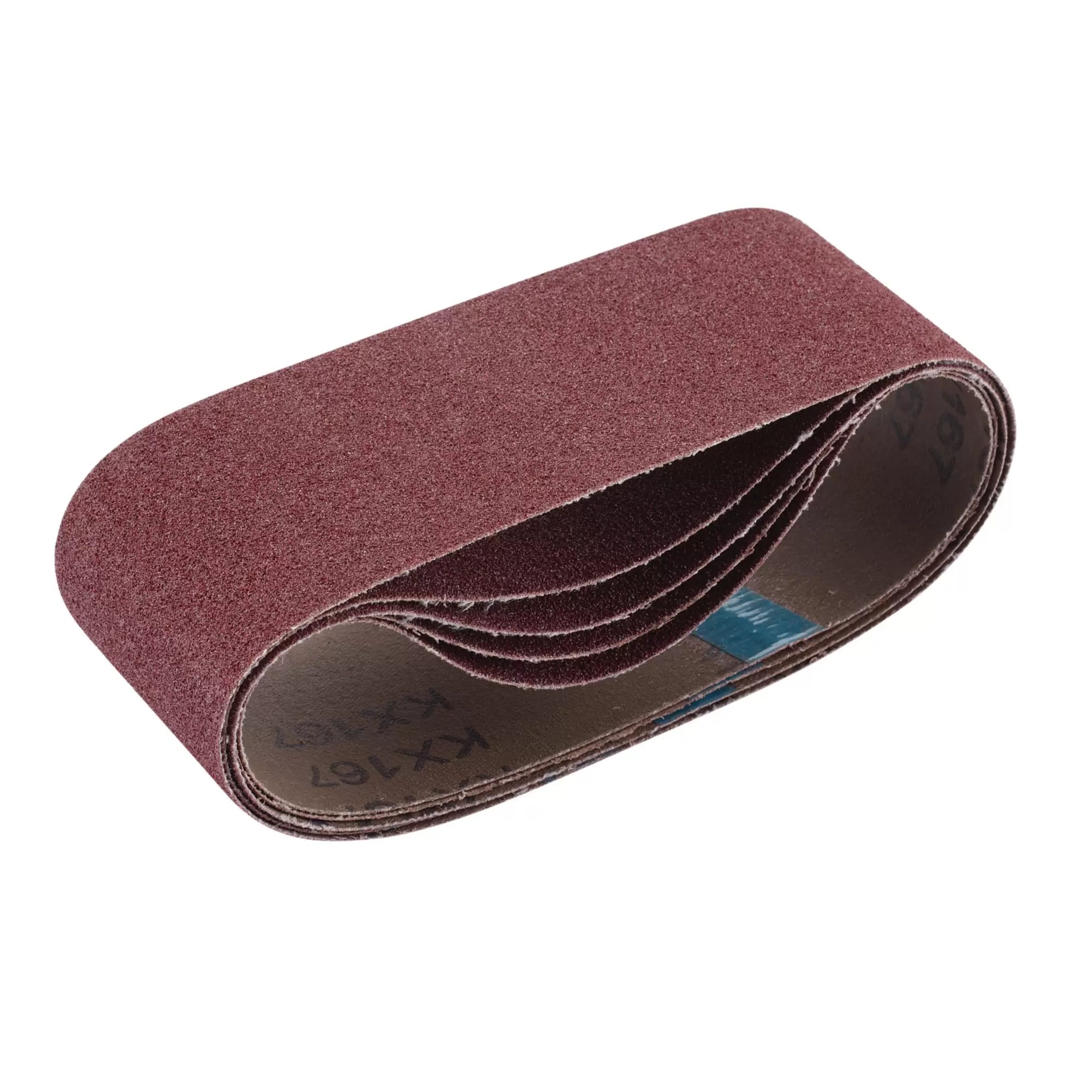 Draper Tools - 09234 - Cloth Sanding Belt, 75 x 457mm, 80 Grit (Pack of 5)
