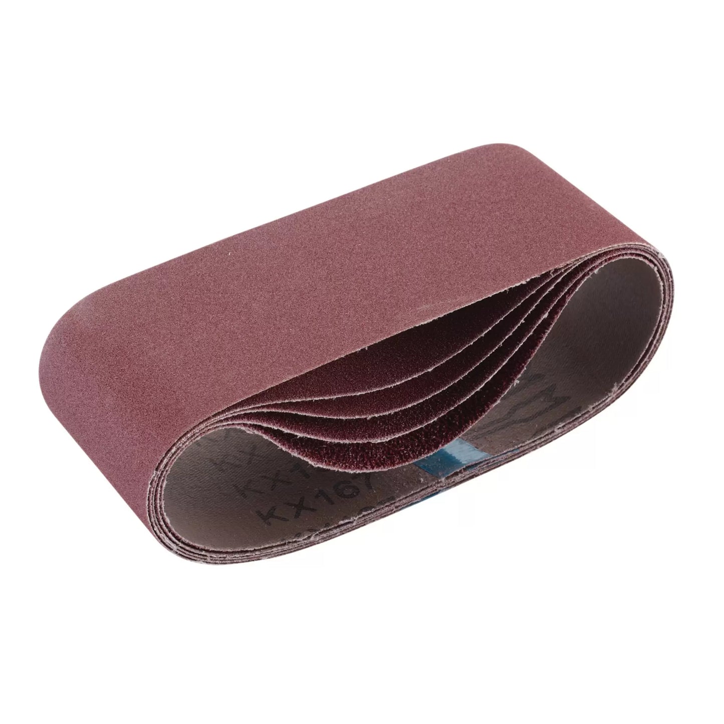 Draper Tools - 09237 - Cloth Sanding Belt, 75 x 457mm, Assorted Grit (Pack of 5)