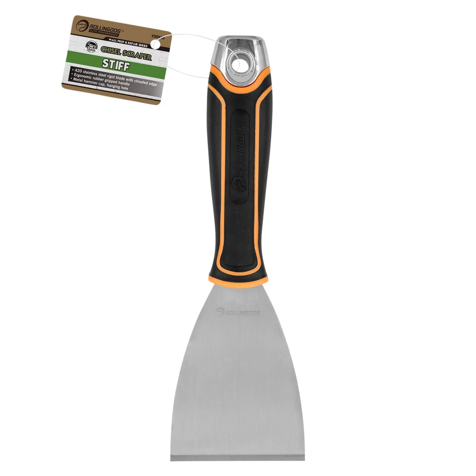 Rollingdog - 09535 - ROLLINGDOG Chisel Scraper, 3"/76mm