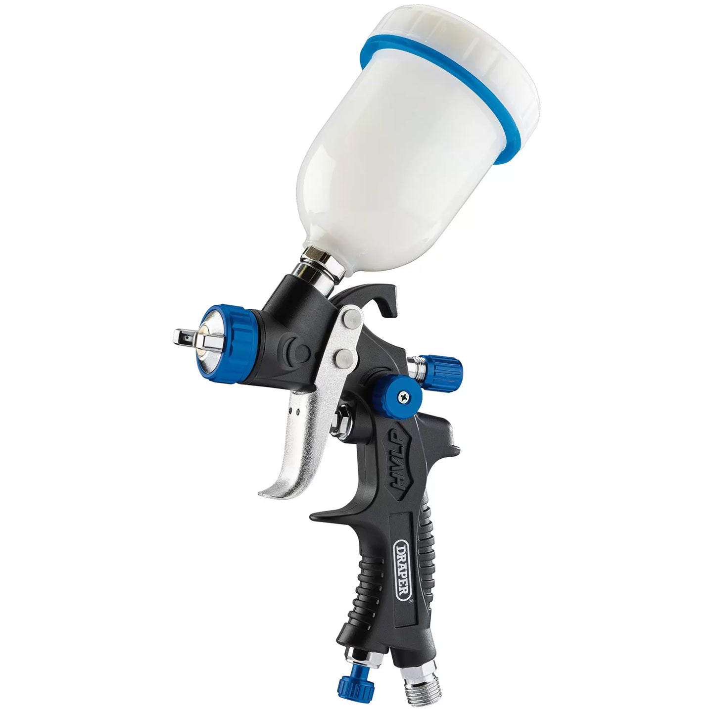 Draper Tools - 09709 - Gravity Feed HVLP Composite Body Air Spray Gun, 100ml