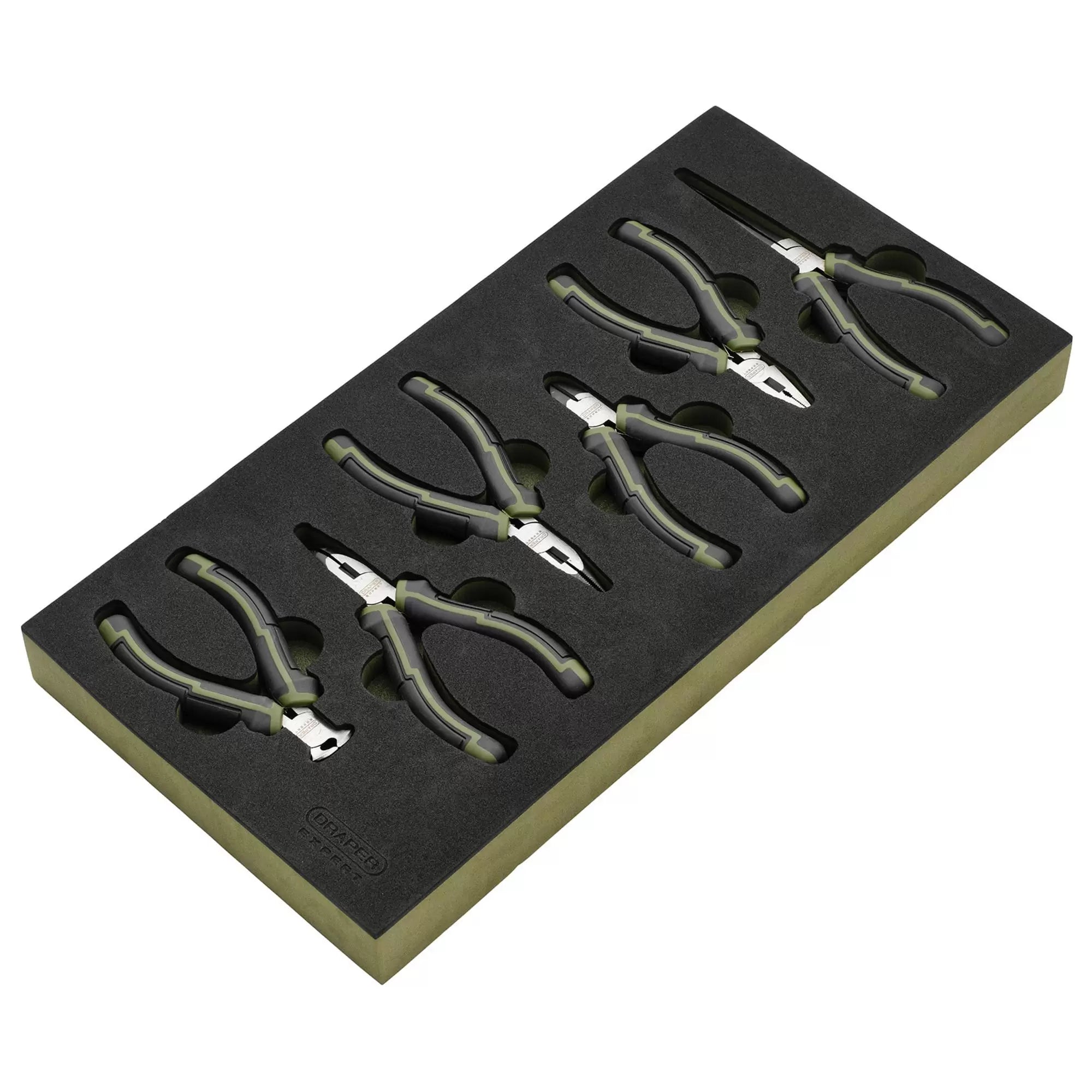 Draper Tools - 09905 - Draper Expert Mini Pliers Set in EVA Foam Tray (6 Piece)