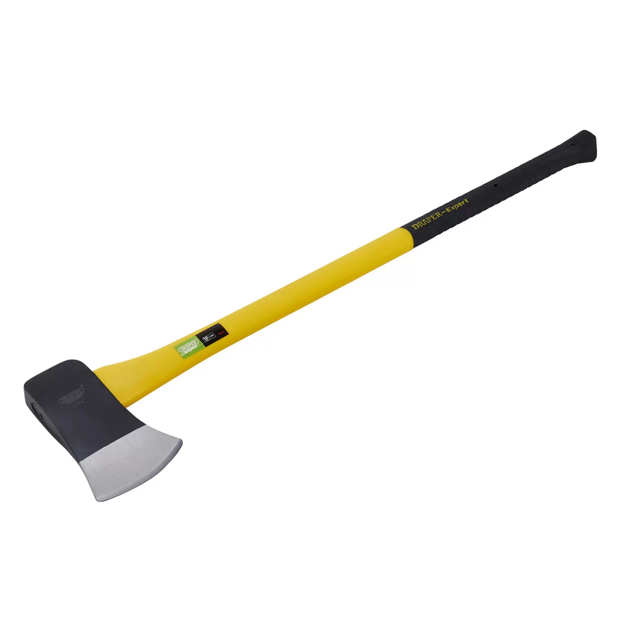 Draper Tools - 09942 - Draper Expert Felling Axe with Fibreglass Shaft, 1.6kg