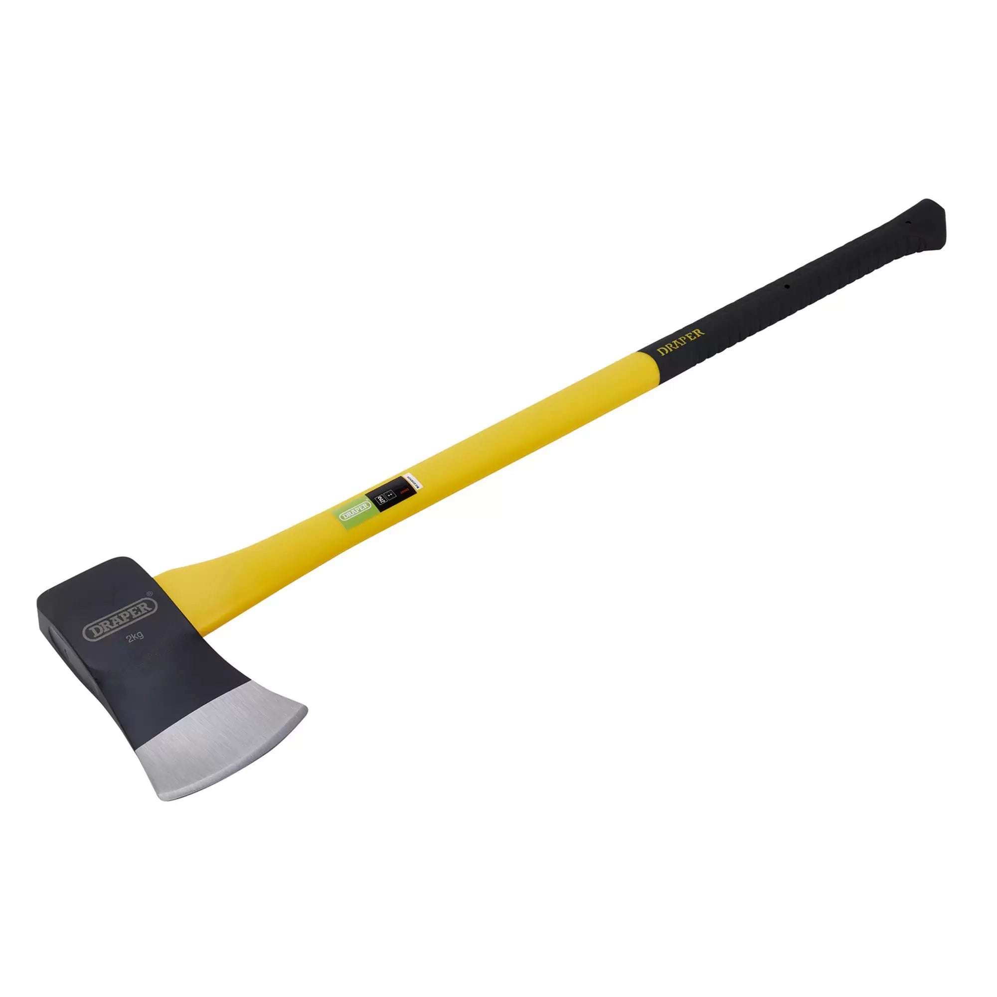 Draper Tools - 09943 - Draper Expert Felling Axe with Fibreglass Shaft, 2kg