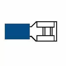 Durite 0-001-17 - Terminal Blue 6.30mm Push-on Pk50