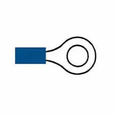 Durite 3-001-21 - Terminal Blue 6.40mm Ring Pk1000