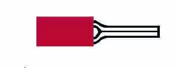 Durite 3-001-42 - Terminal Red 1.90mm Diameter  Pin Pk1000