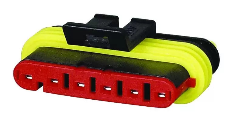 Durite 0-011-66 - Superseal Connector 1.50mm Female 6 way Bg1