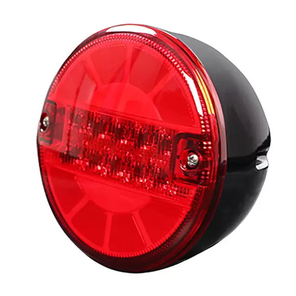 Durite 0-097-54 - Stop/Tail 140mm Round LED Lamp 12/24 volt Bx1