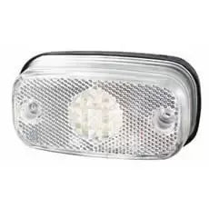 Durite 0-169-50 - Lamp Front Marker Clear LED 12/24 volt Bg1