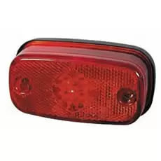 Durite 0-169-55 - Lamp Rear Marker Red LED 12/24 volt Bg1