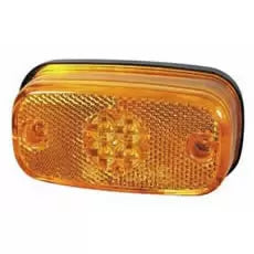 Durite 0-169-60 - Lamp Side Marker Amber LED 12/24 volt Bg1