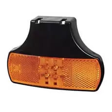 Durite 0-171-11 - Lamp Side Marker Amber LED 12-24 volt with Bracket Bg1