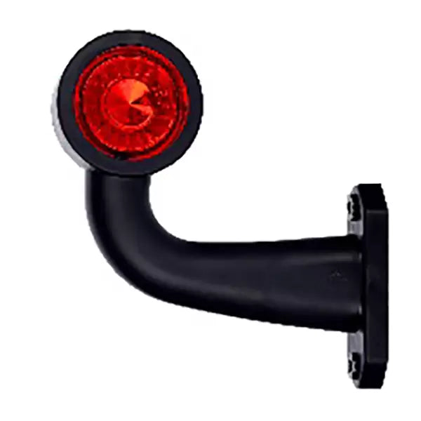Durite 0-172-41 - Lamp Outline Marker Red/White LED 12/24 volt LH Angled Bg1