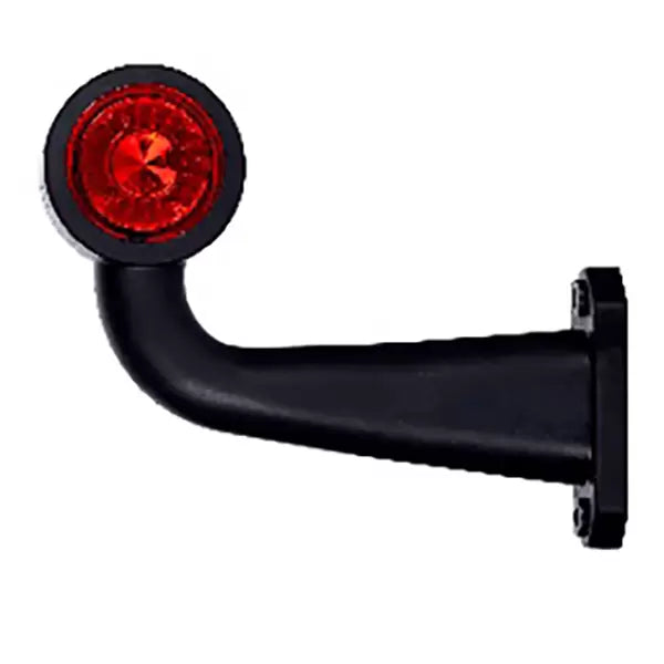 Durite 0-172-46 - Lamp Outline Marker Red/White LED 12/24 volt LH Angled Bg1