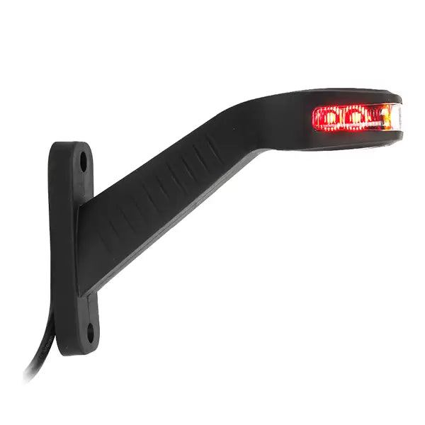 Durite 0-172-85 - Lamp Outline Marker Red/White/Amber LED 12/24 volt RH Oblique Bg1