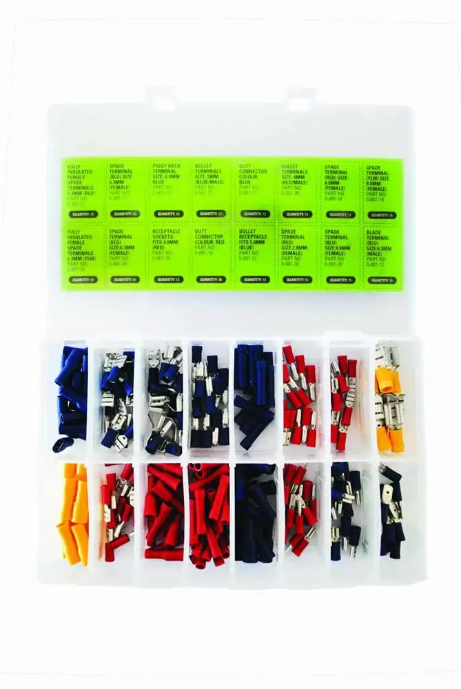 Durite 0-203-04 - Terminal Kit Push-On Pre-insulated Bx1