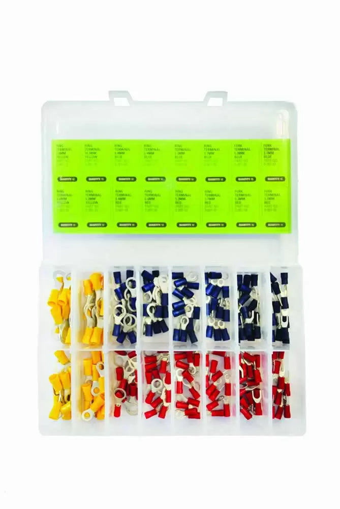 Durite 0-203-05 - Terminal Kit Rings & Forks Pre-insulated Bx1
