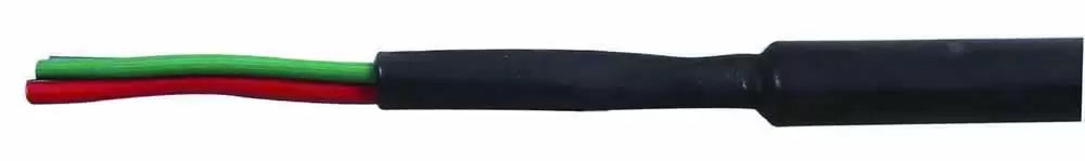 Durite 0-329-03 - Heatshrink Sleeving Adhesive Lined 3.0mm Black Polyolefin 1.2M
