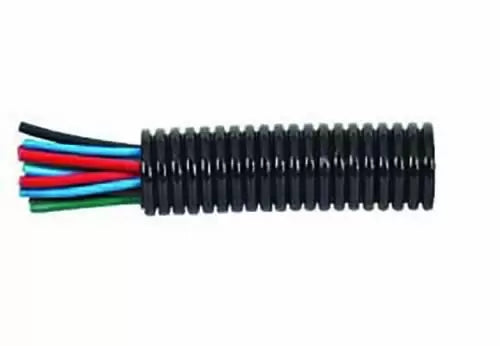 Durite 0-330-07 - Convoluted Tubing Heavy Duty Unsplit Black Nylon 7.5 NW 50M