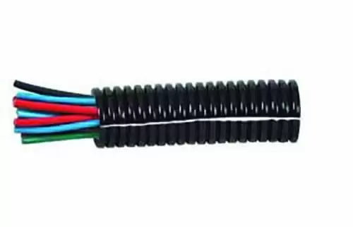 Durite 0-331-10 - Convoluted Split Black Nylon Tubing 10 NW 50M