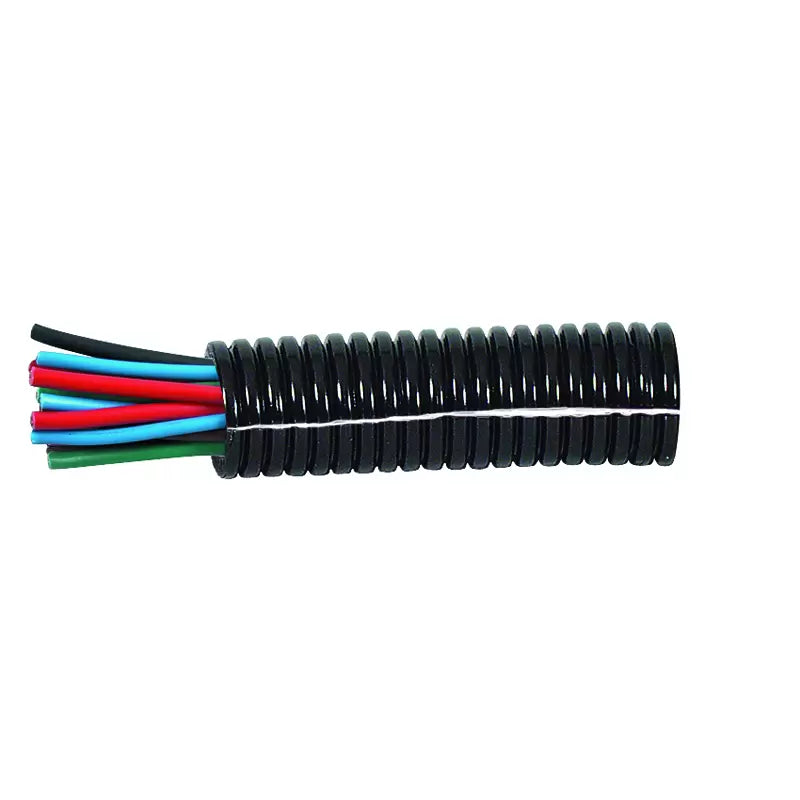 Durite 0-331-37 - Convoluted Split Black Nylon Tubing 37 NW 25M
