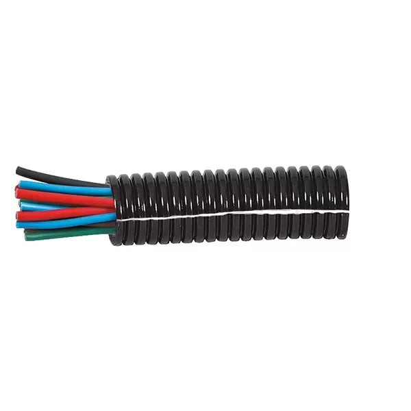 Durite 3-331-46 - Convoluted Split Black Polyamide Tubing 13 NW 100M