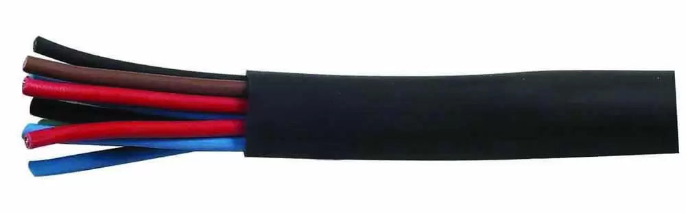Durite 0-332-05 - Sleeving Black PVC 5.0mm x 25M