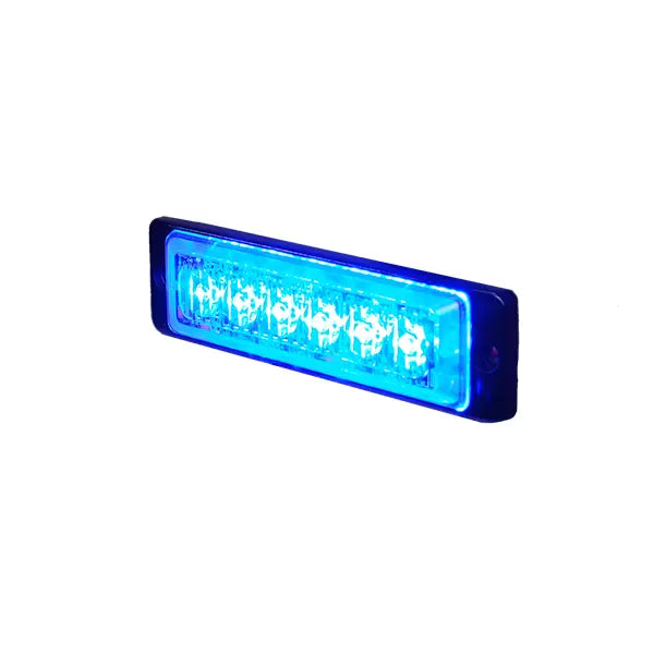 Durite 0-441-02 - R65 LED Warning Light 6 Blue 12/24volt Bx1
