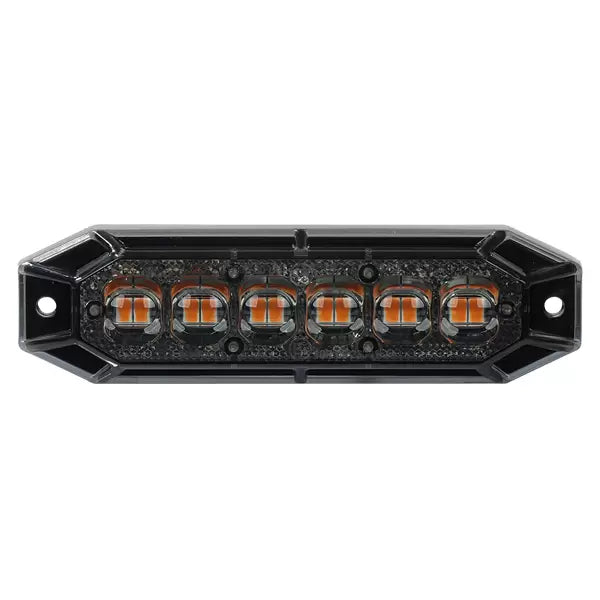 Durite 0-441-93 - R65 R10 LED Dark Lens Warning Light 12 LED's Amber 12/24v Bx1