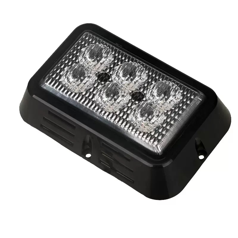 Durite 0-442-29 - LED Amber Warning Light 6 x 3W Amber LED 12/24volt Bx1