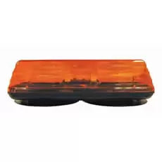 Durite 0-443-70 - LED Beacon Light Bar 12/48 volt Amber 2 Bolt Fixing Bx1