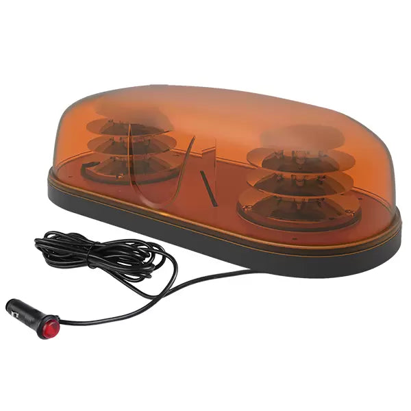 Durite 0-443-82 - Light Bar ECE R65 390mm 12/24 volt Amber Mag Mount Fixing Bx1
