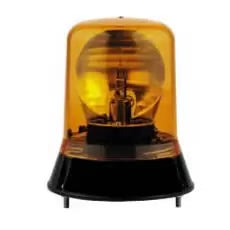 Durite 0-444-03 - Beacon Rotating 12/24 volt Amber 3 Bolt Fixing Bx1