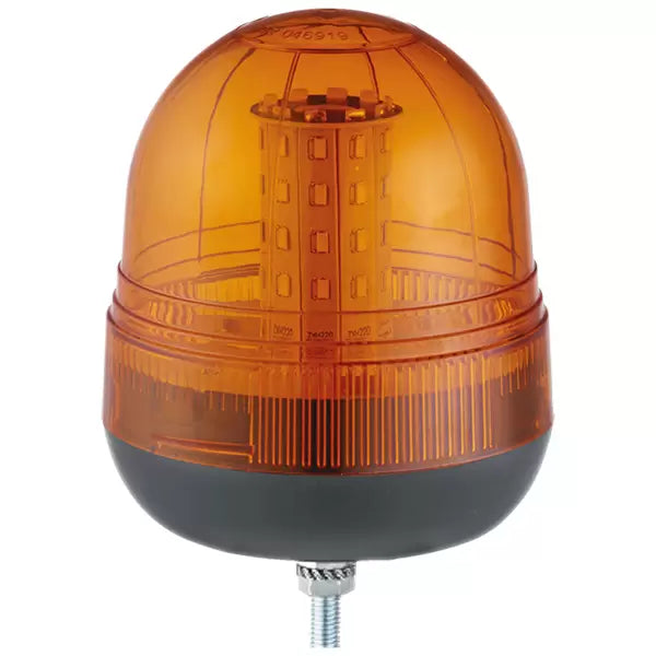 Durite 0-445-06 - Beacon LED R10 12/24 volt Amber Single Bolt Fixing Pk1