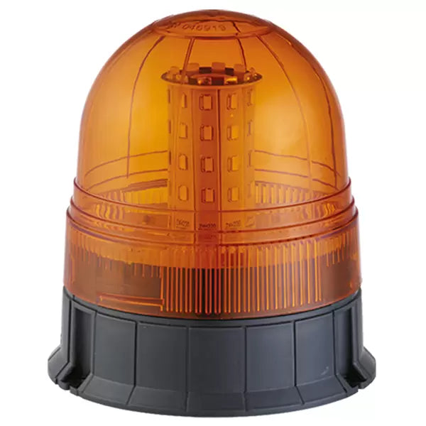 Durite 0-445-08 - Beacon LED R10 12/24 volt Amber Three Bolt Fixing Pk1